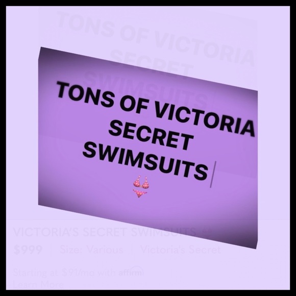 VICTORIA’S SECRET SWIMSUITS 👙 - Picture 1 of 1
